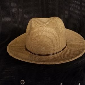 Straw Fedora Hat